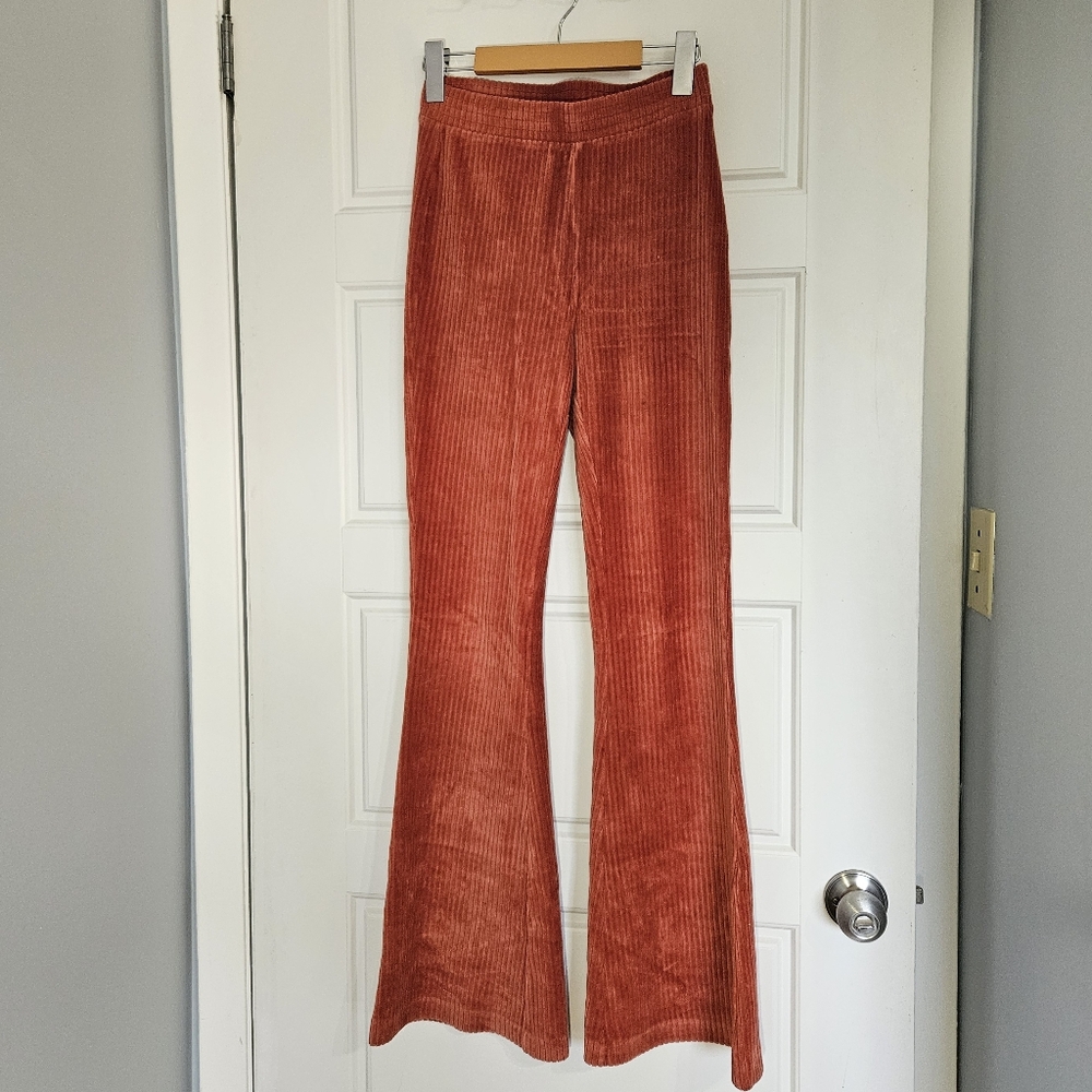 Aerie flared corduroy pants